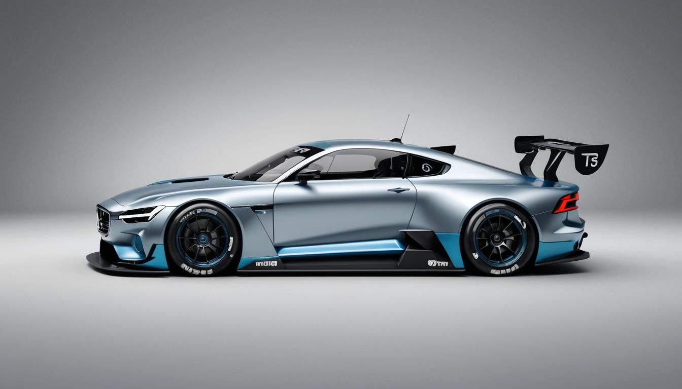 Volvo Vision GT Race Car: Ultrarealistic Studio Photo