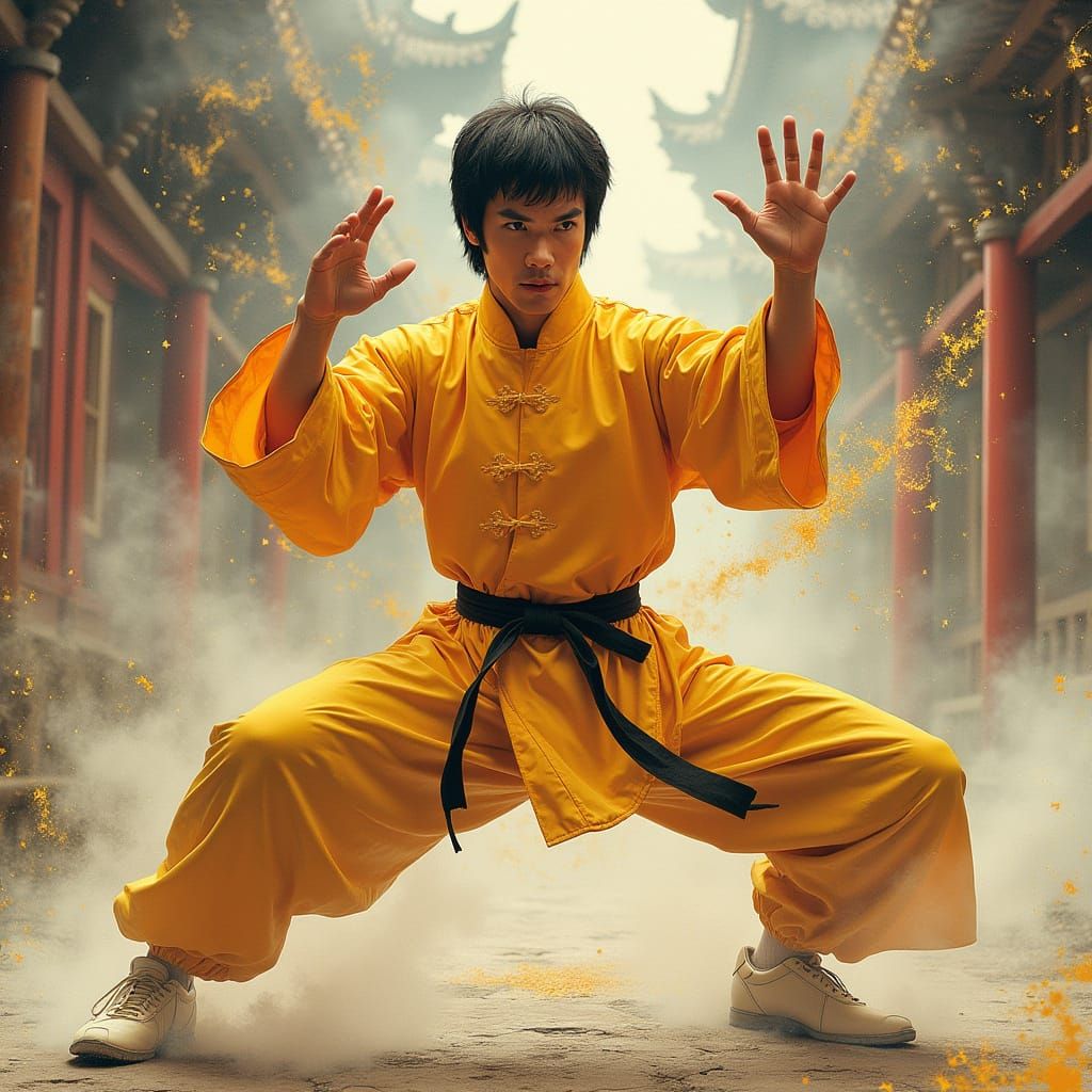 Bruce Lee in Epic Hong Kong Cinema Style