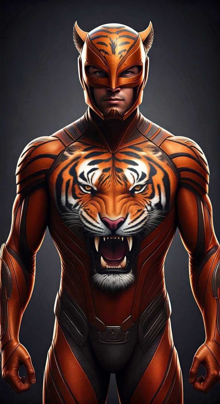 New Superhero: Tiger Man
