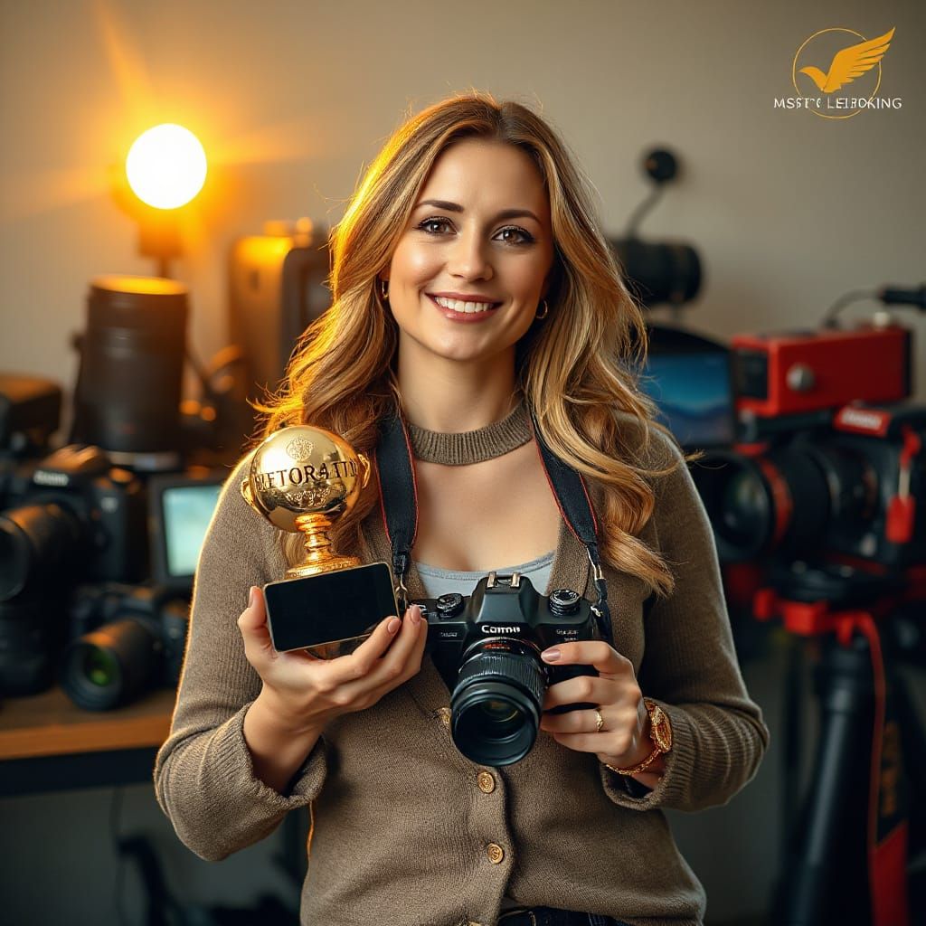 Award-Winning Photographer in Golden Hour Light