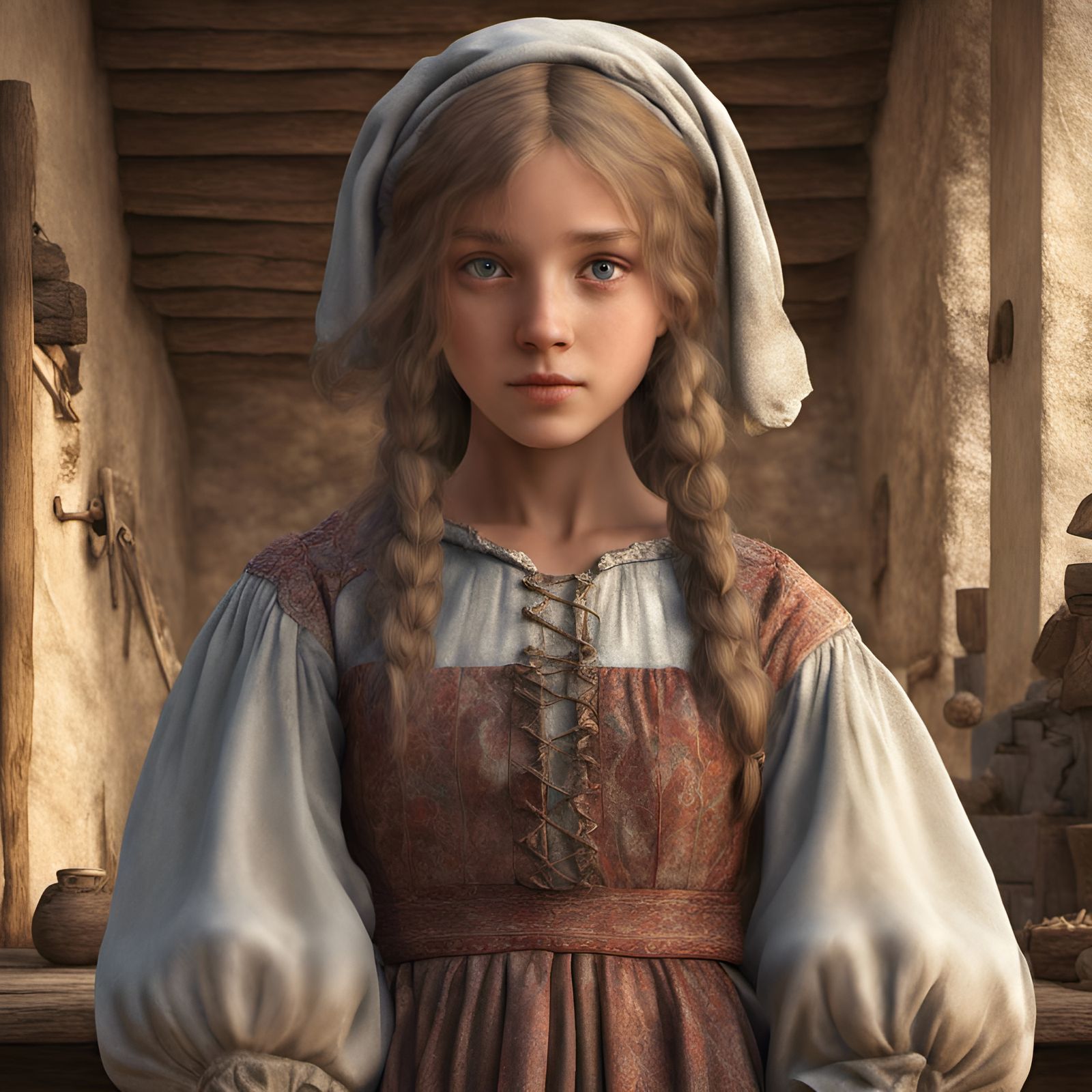 Peasant girl
