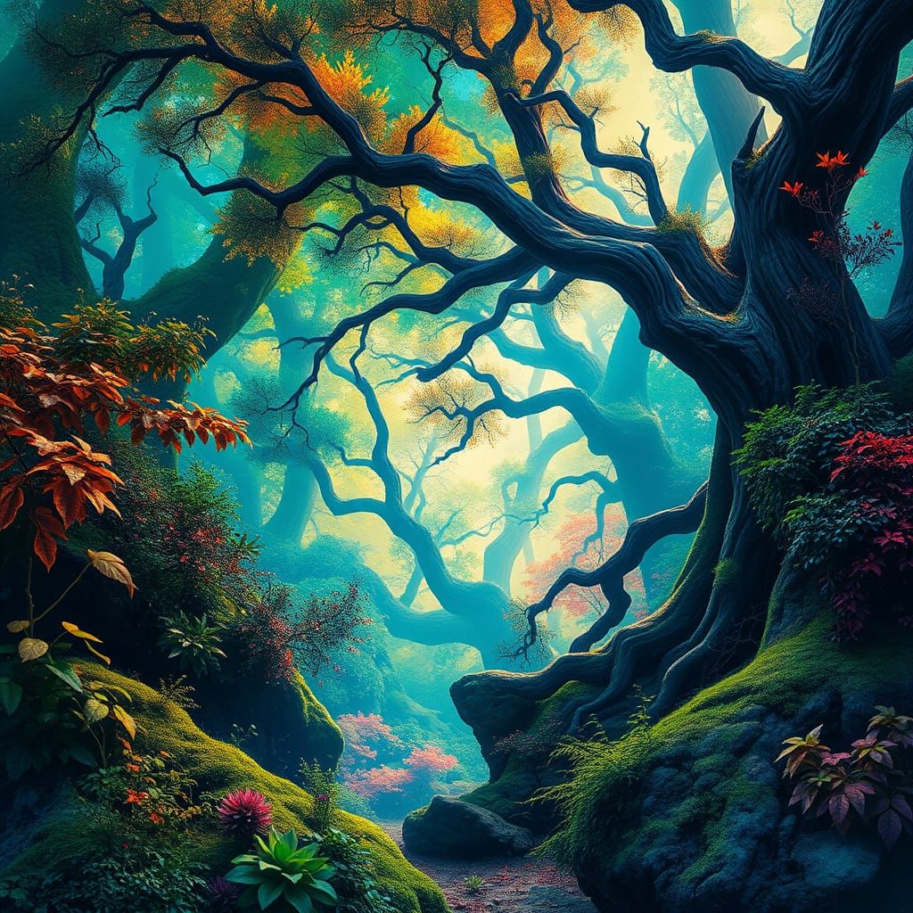 Hyperrealistic Lost World Concept Art