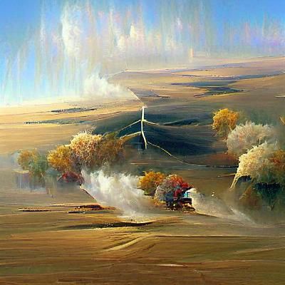 Dust in the Wind: Oil Painting by James Gurney