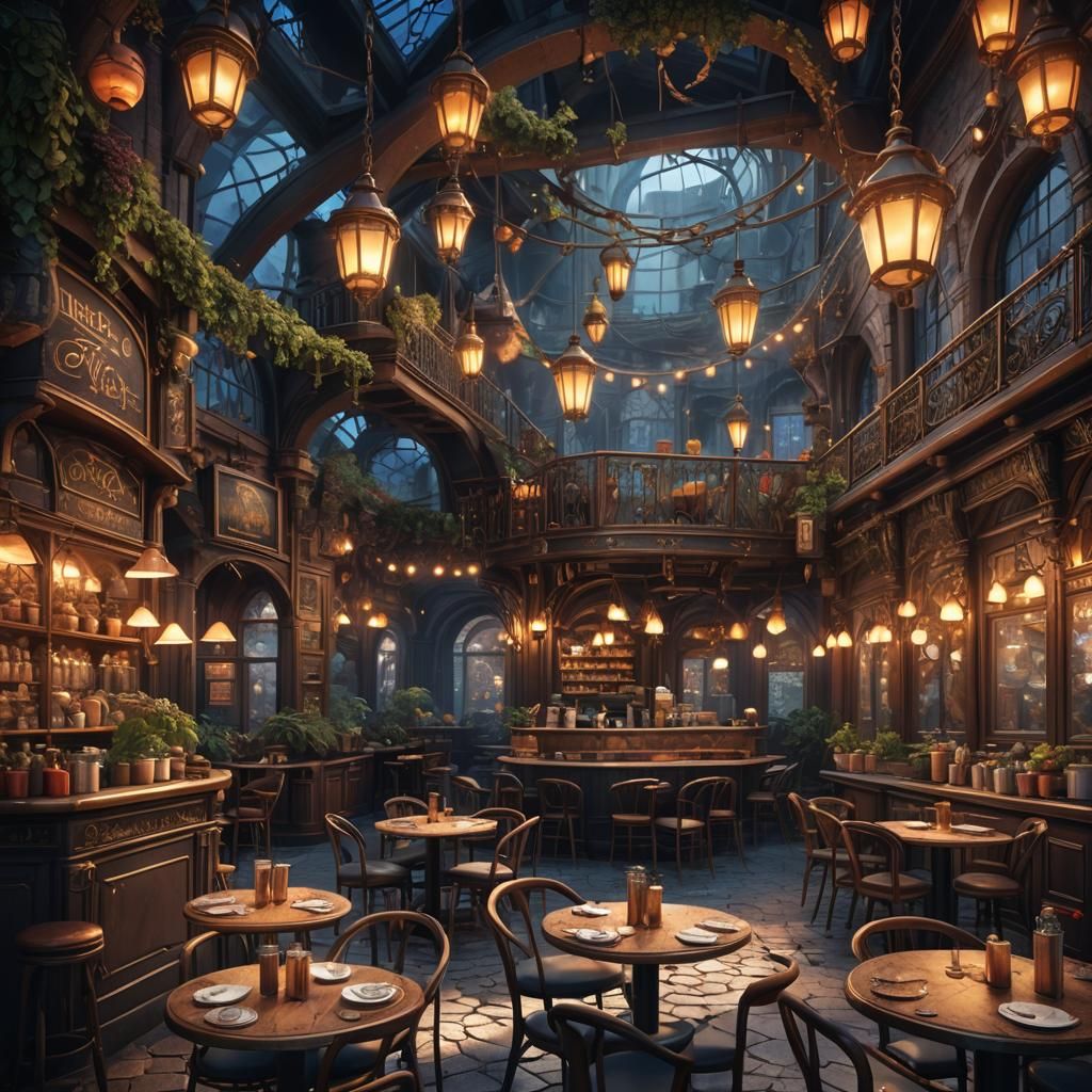 Fantastical Deep Color Matte Painting in 8K