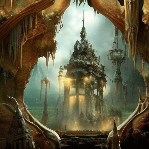 Epic Cinematic Digital Painting of Love