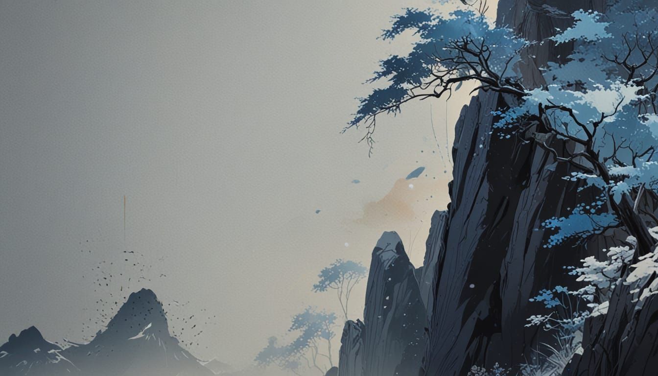 Prism Refracting Light in Vibrant Oil Painting Style