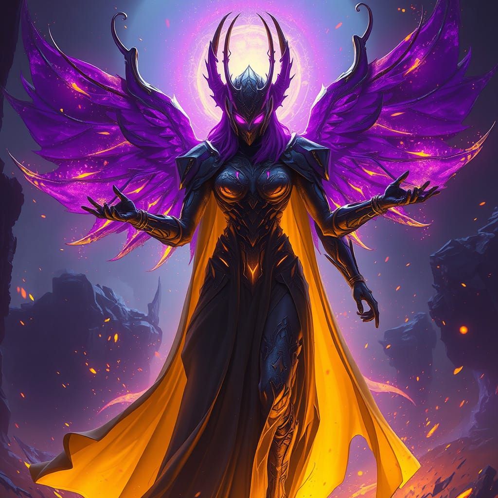 Cyber Bene Gesserit Masterpiece in Dark Fantasy Style