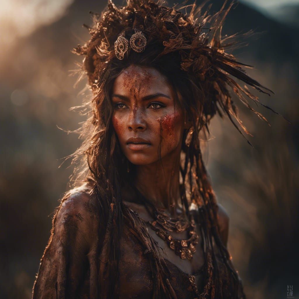 Desert Druid Among the Stars: Cinematic Photography