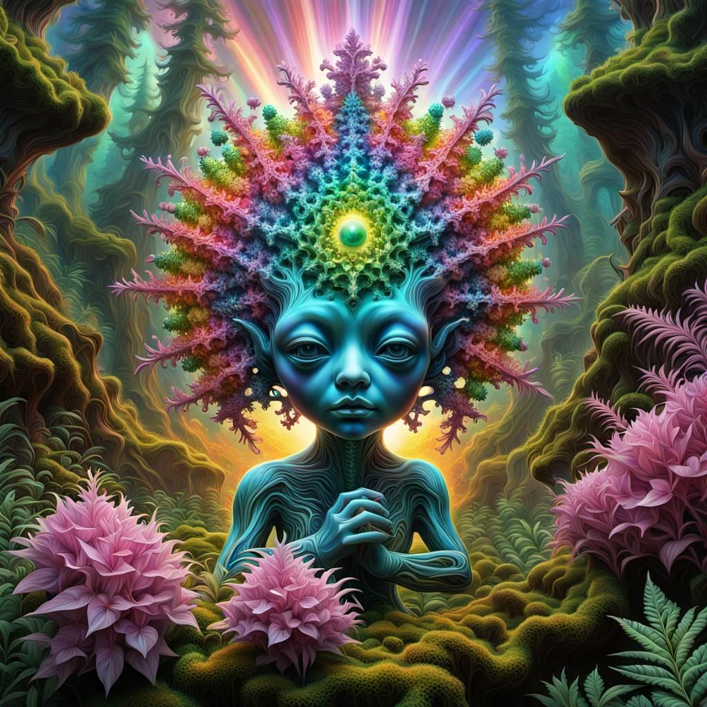 Zen AI Image Creation: Hyperrealistic Intricate Photograph