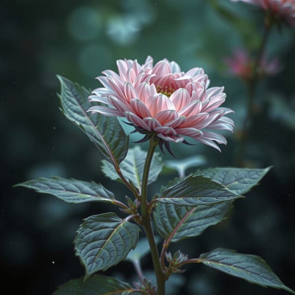 Enchanting Floral Tapestry in Dreamlike Hues