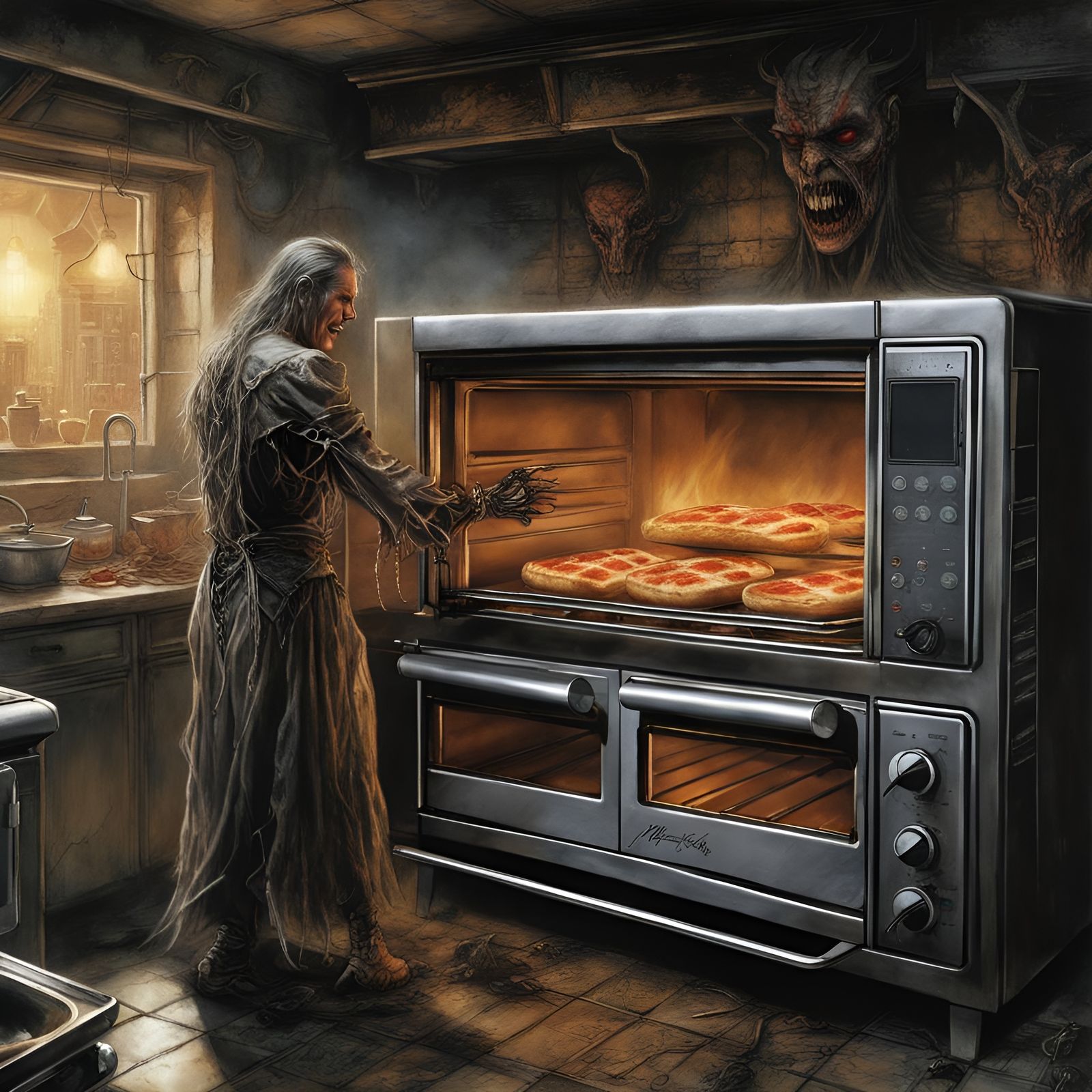 Demonic Toaster Oven in Hell's Kitchen