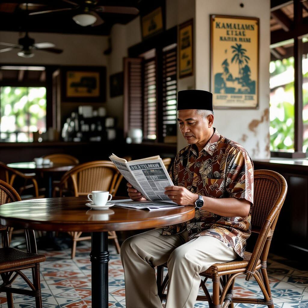Nostalgic Morning at a Malayan Kopi Tiam