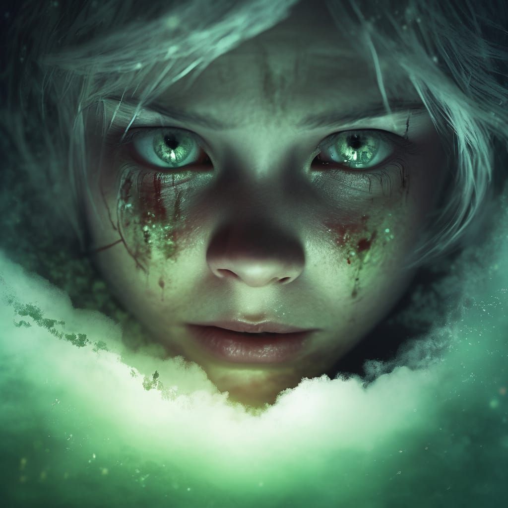 Tinkerbell's Tormented Face in a Cinematic Masterpiece