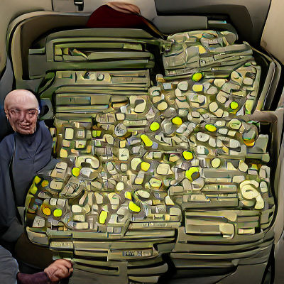 Detailed Portrait of an Elderly Man