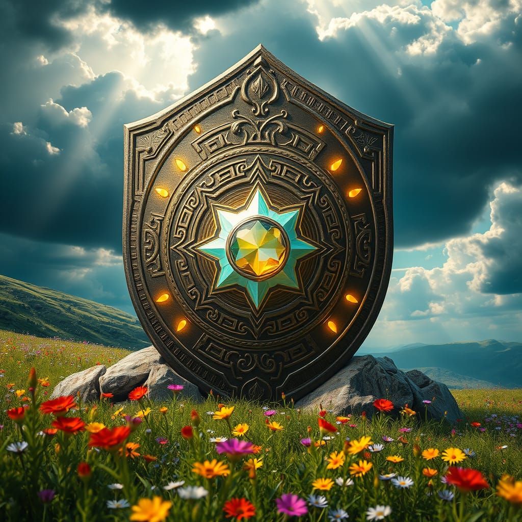 Medieval Shield of Ancient Power