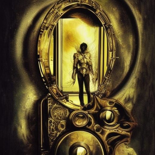 Power Metal Album Cover in Havancsak Style