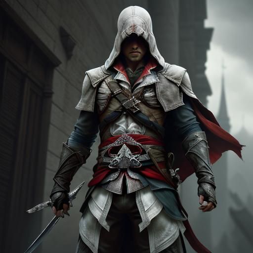 Hyperrealistic Assassin's Creed Scene in HDR
