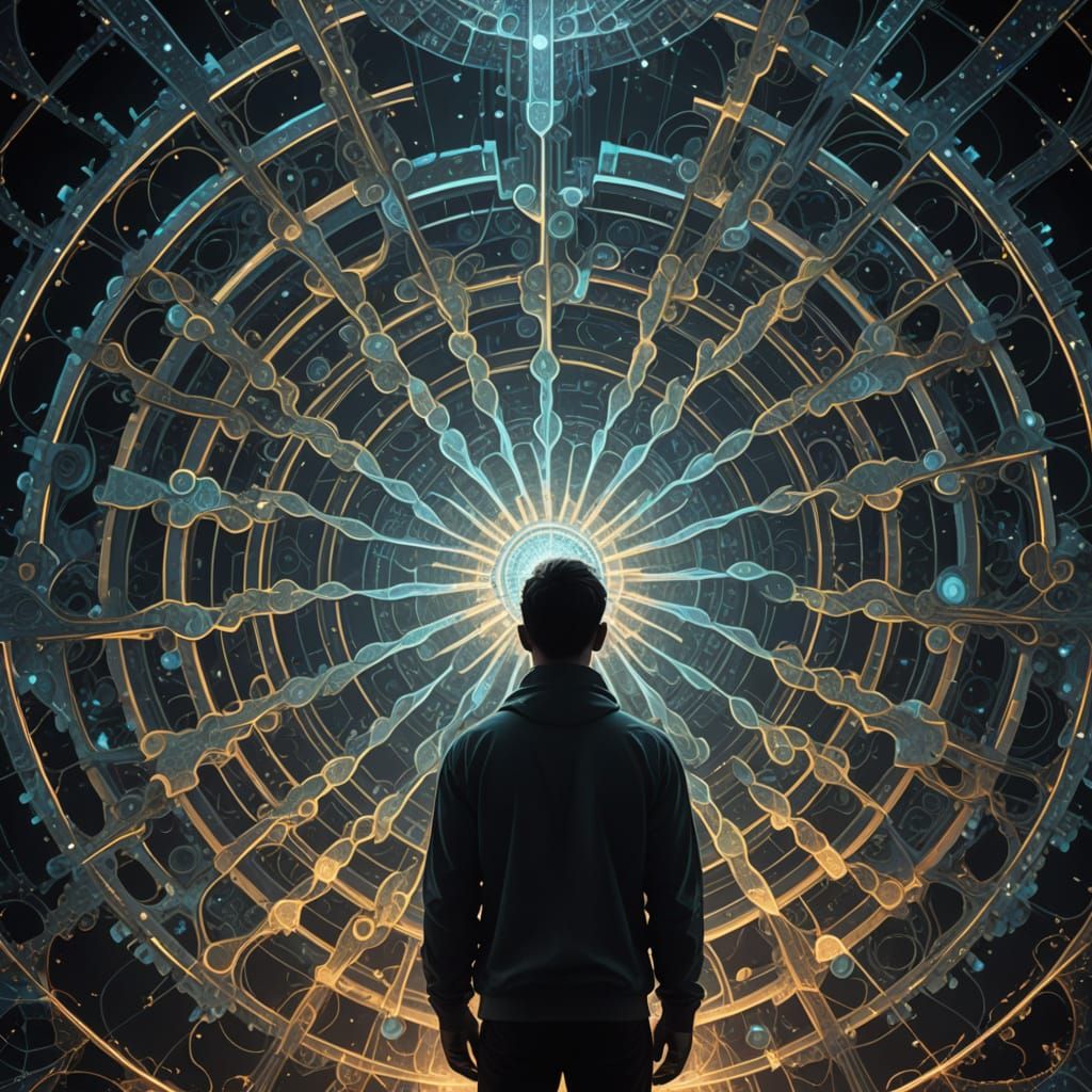 Dreamscape of Symbols and Light in Surrealism