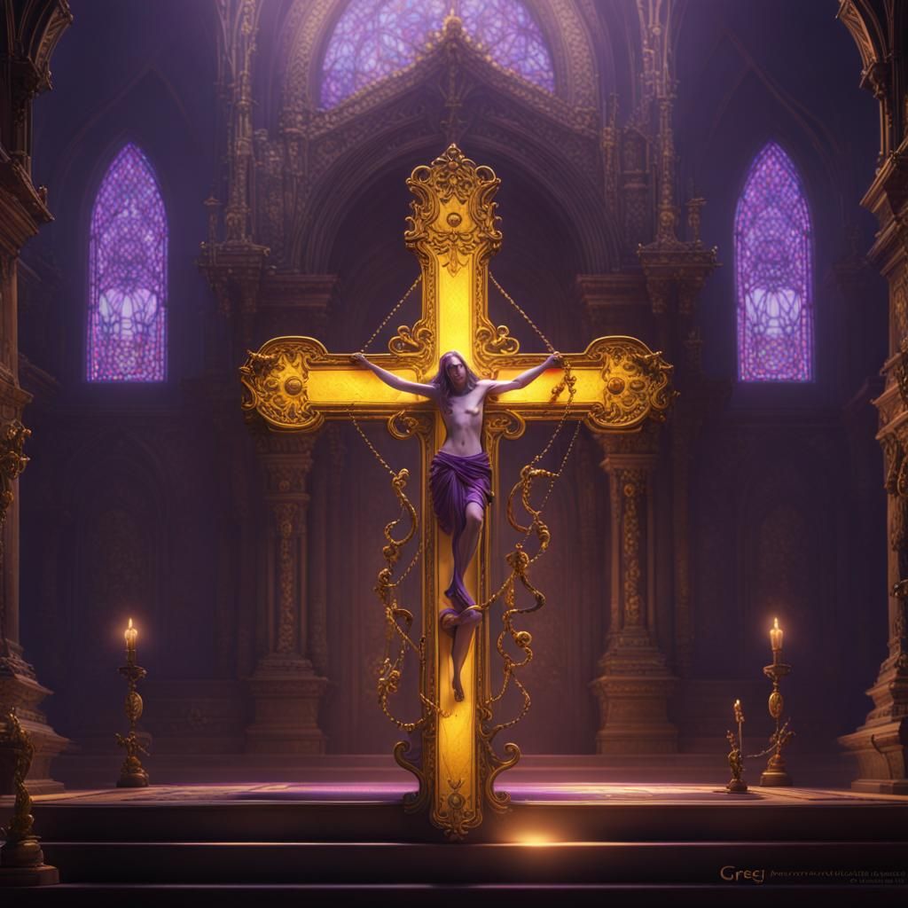 Rosary in Dark Fantasy Concept Art