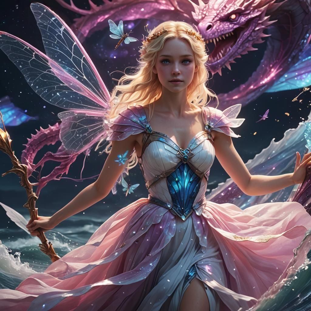 Fairy and the dragon