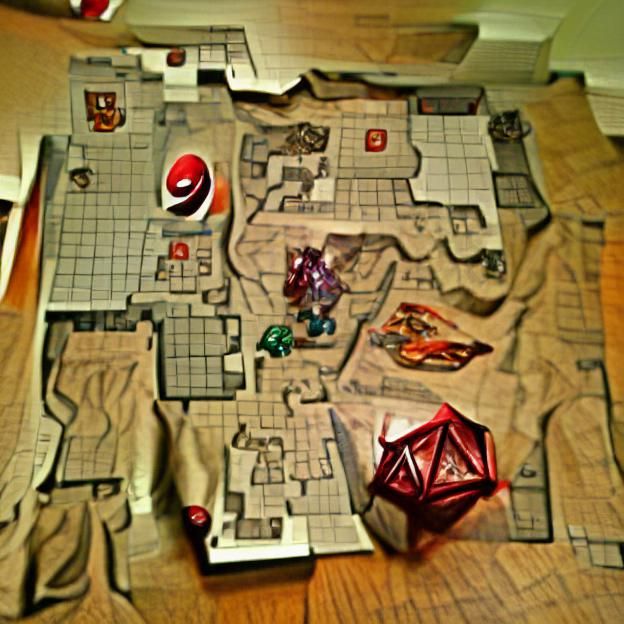 Majestic Dragon Hoarding Treasure