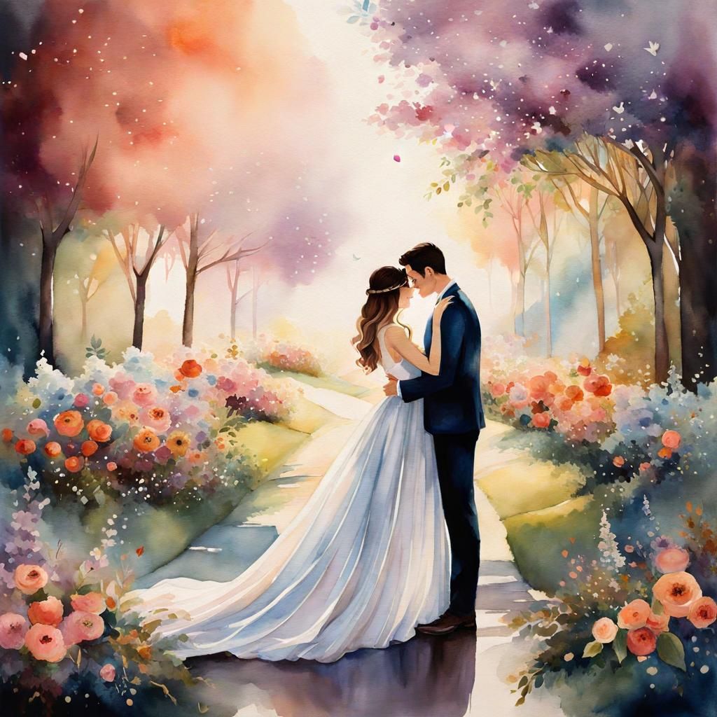 "Always and forever, each moment with you. Is just like a dr...