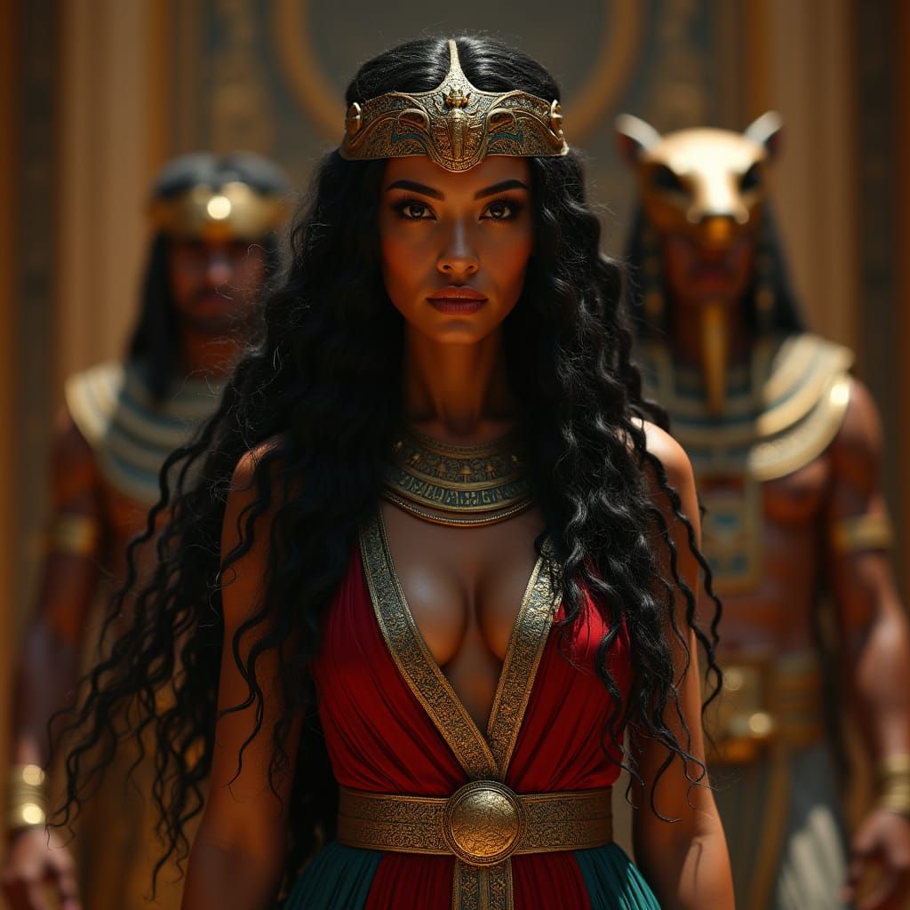 Egyptian Goddess Wadjet Embodies Royal Protection