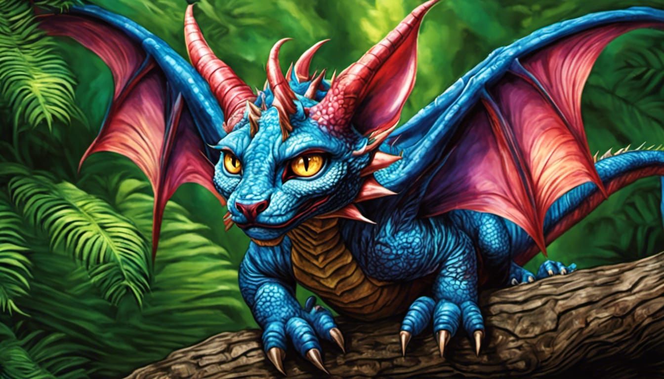 Cat-Dragon Hybrid   - More CatDragons in the link in descrip...