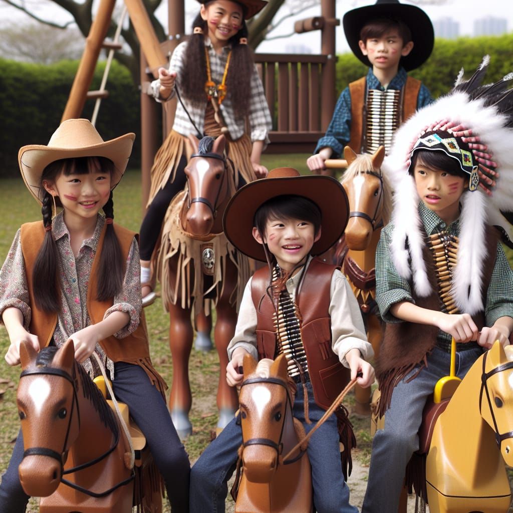 Children's Wild West Adventure in the Park