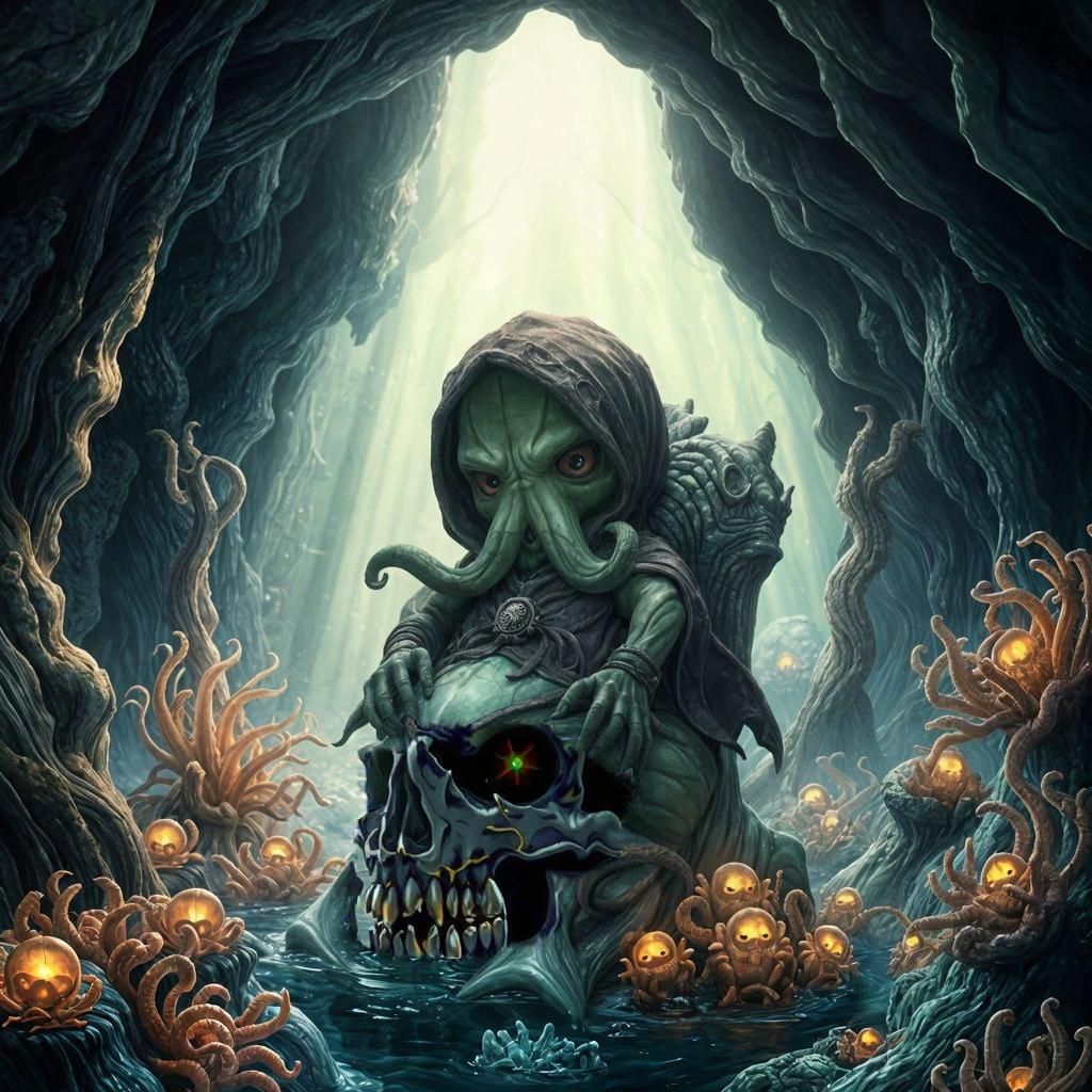 Chibi dark lord cthulhu