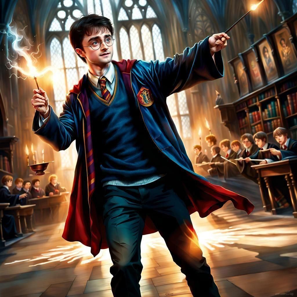 Daniel Radcliffe as Harry Potter