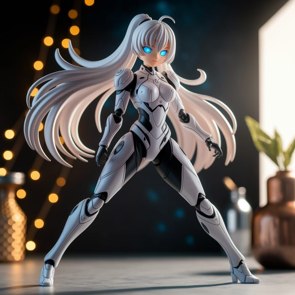 Anime Android Warrior Action Figure