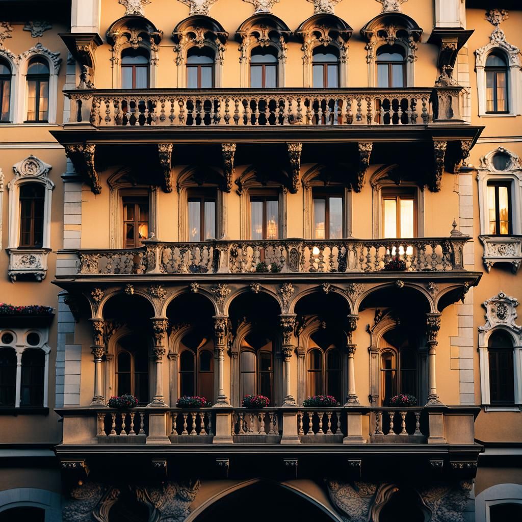 Helbling House: Gothic Meets Baroque in Twilight