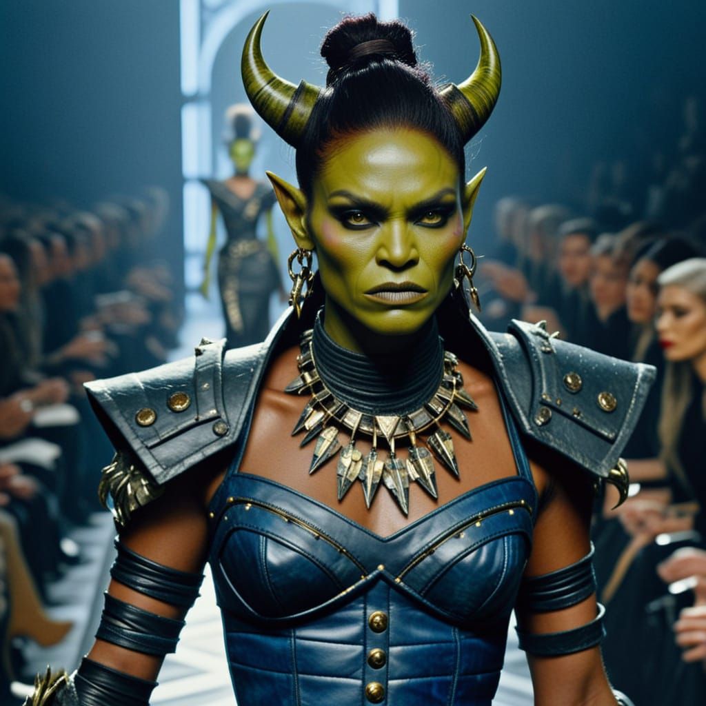 Edgy Avant-Garde Fashion on the Runway