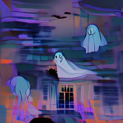 Minimalist Image of 'Haunted' Concept