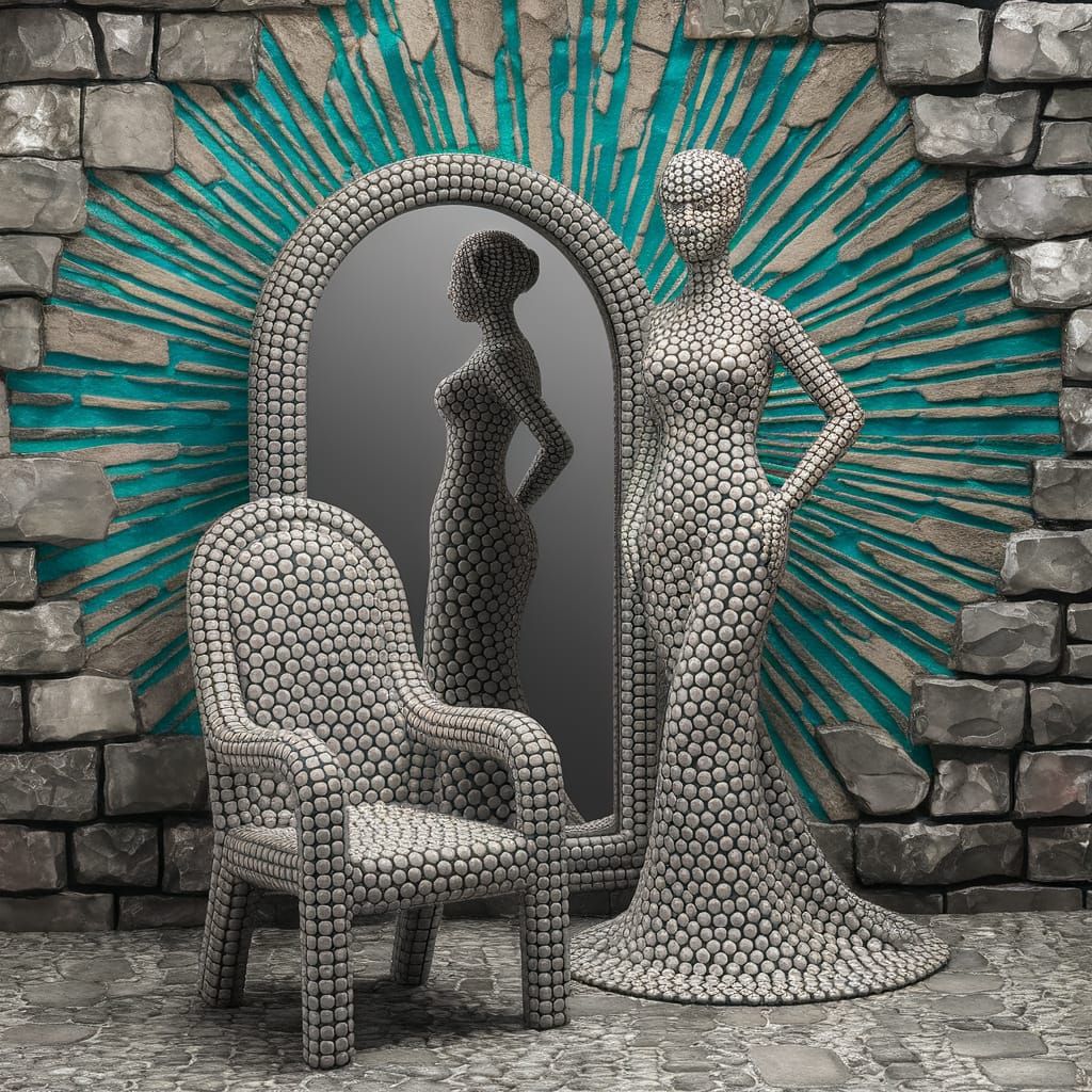 Turquoise and silver