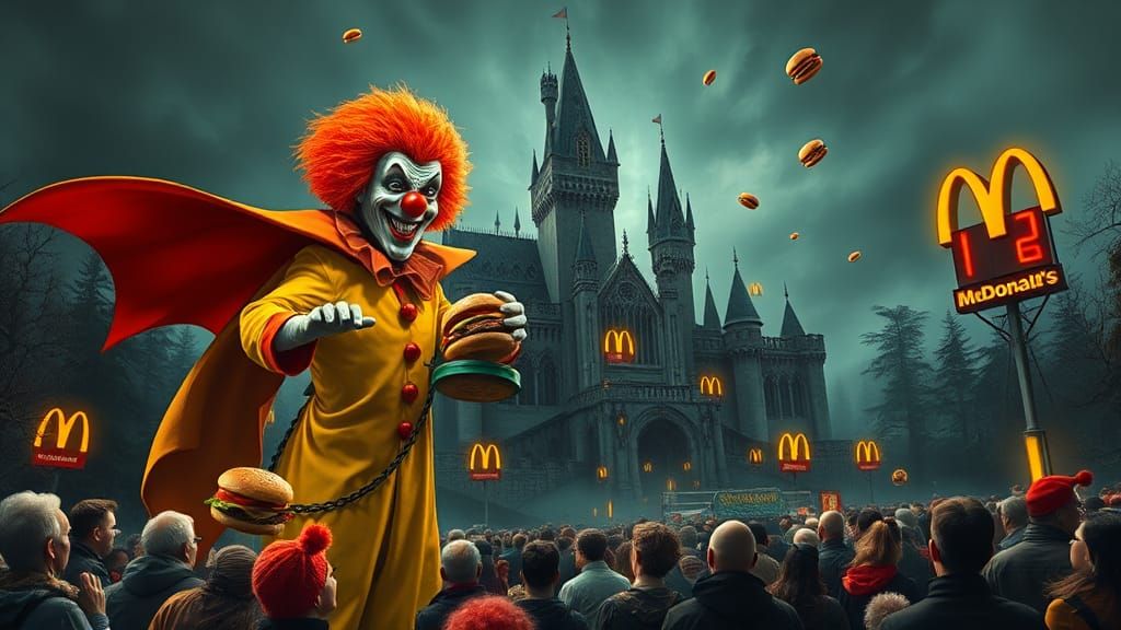 Dracula's McDonald's: A Pop Art Nightmare