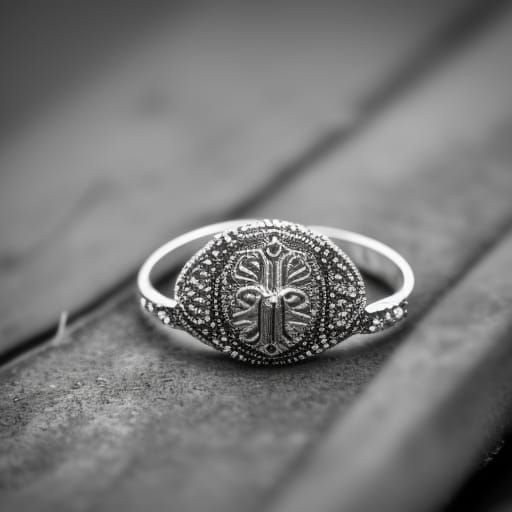 Hyperrealistic Milk Thistle Ring in High Definition