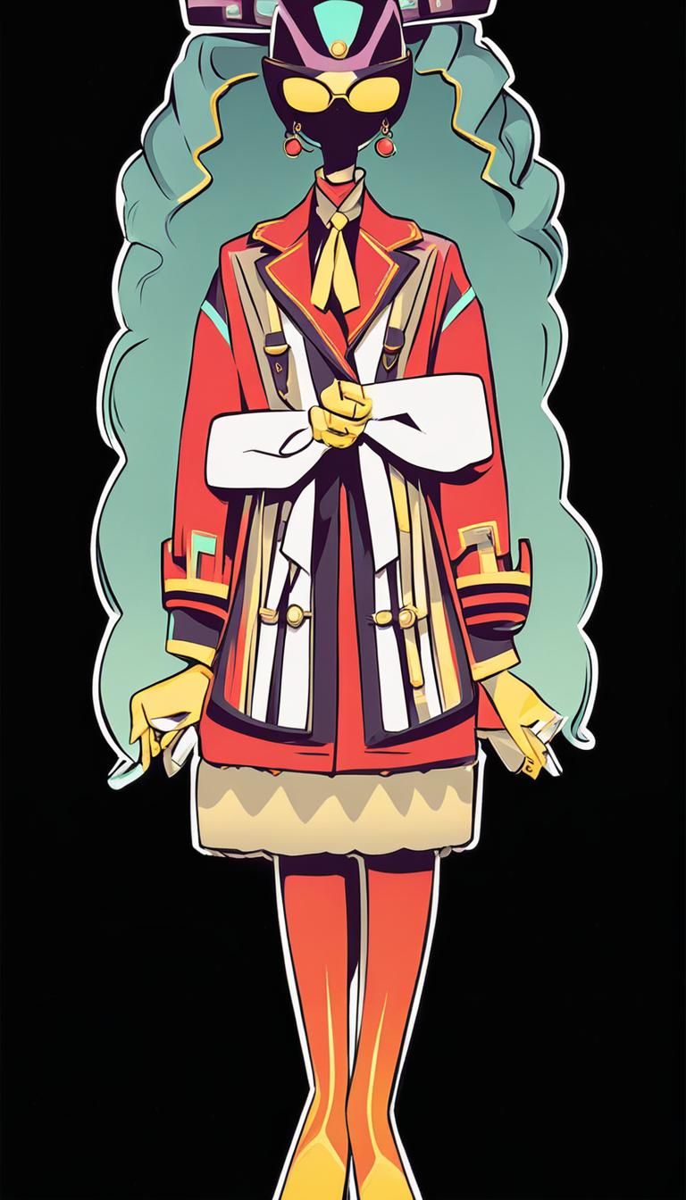 Hazbin Hotel Style Character Design