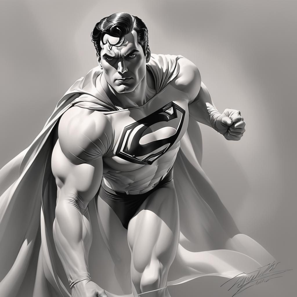 Superman , comic art