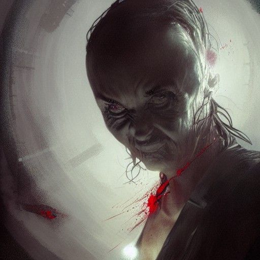 Sinister Image Generated From Simple Prompt