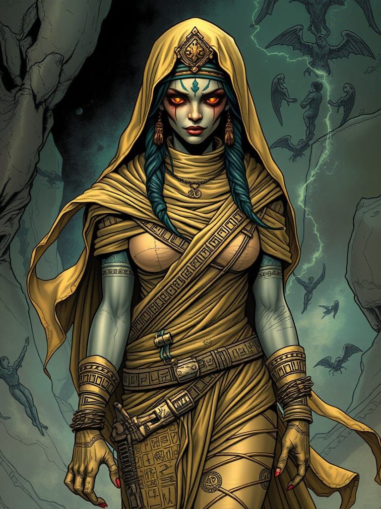 Liminal mummy princess.