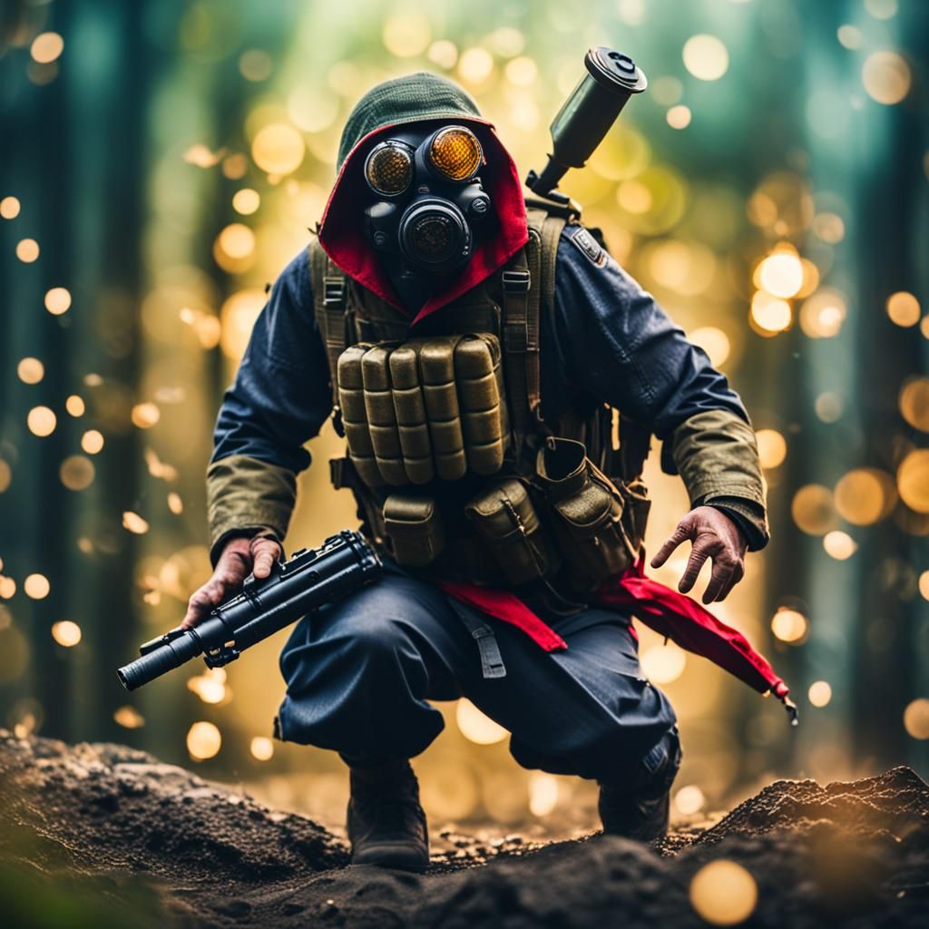 Hand Grenade in Sharp Focus, Professional Photography