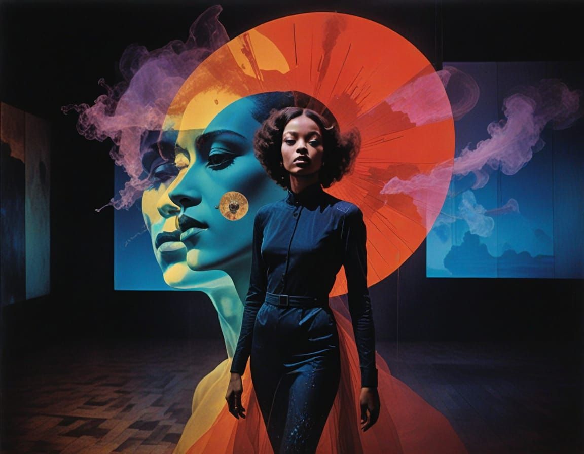 Surreal Dreamscapes of Afrofuturist Embrace