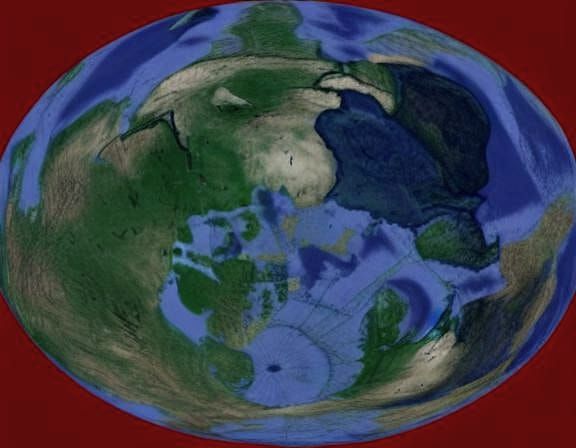 Map of the planet Hadwend.