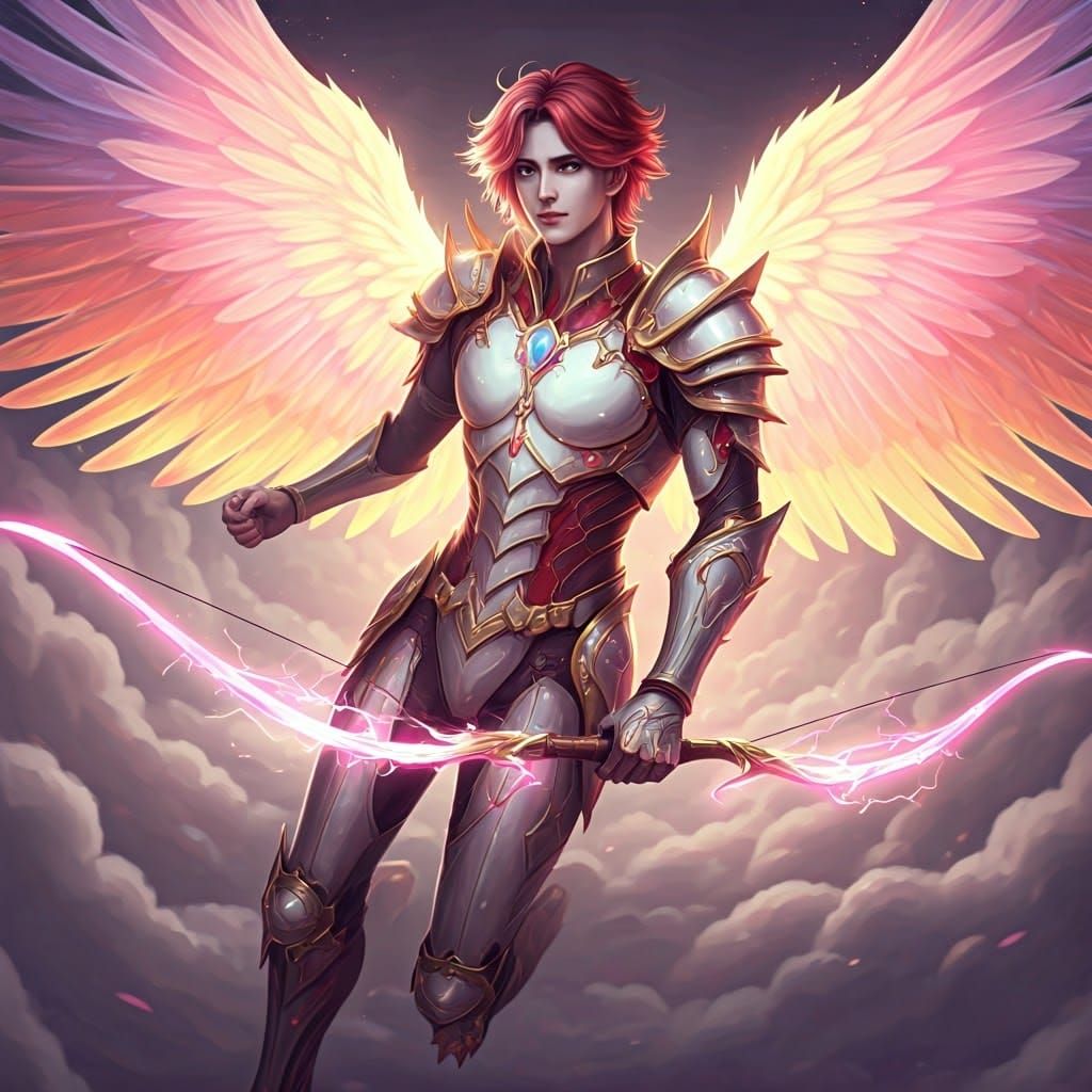 Ethereal Gothic Archer in Pastel Glamour