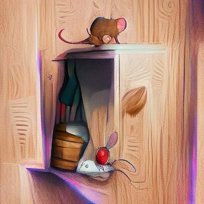 Gritty Thief in Shadowy Alleyway Illustration