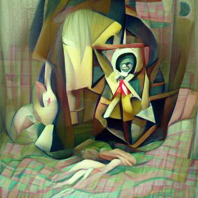A dancing man