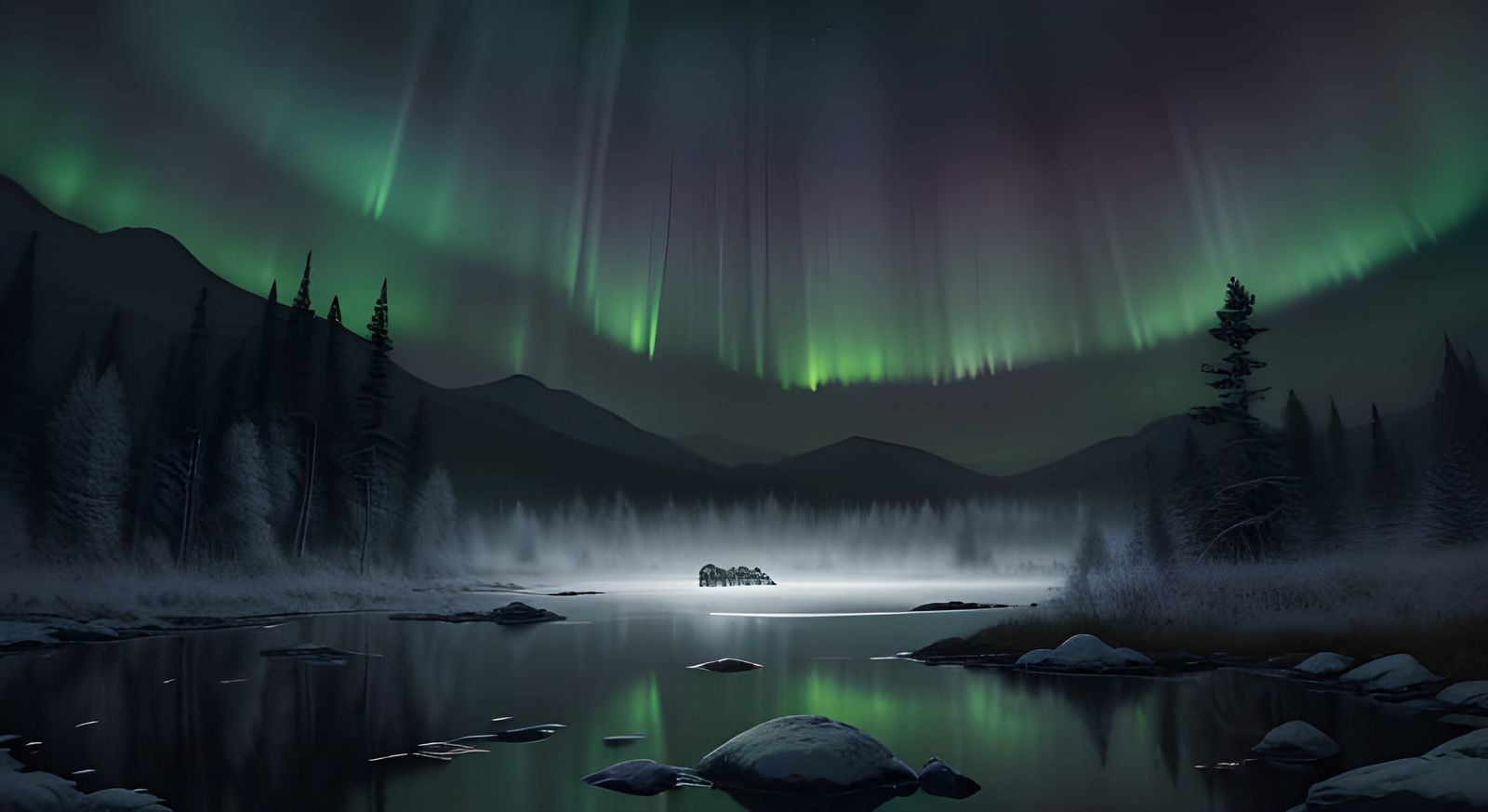 Ethereal Harmony of Nature and Spirit