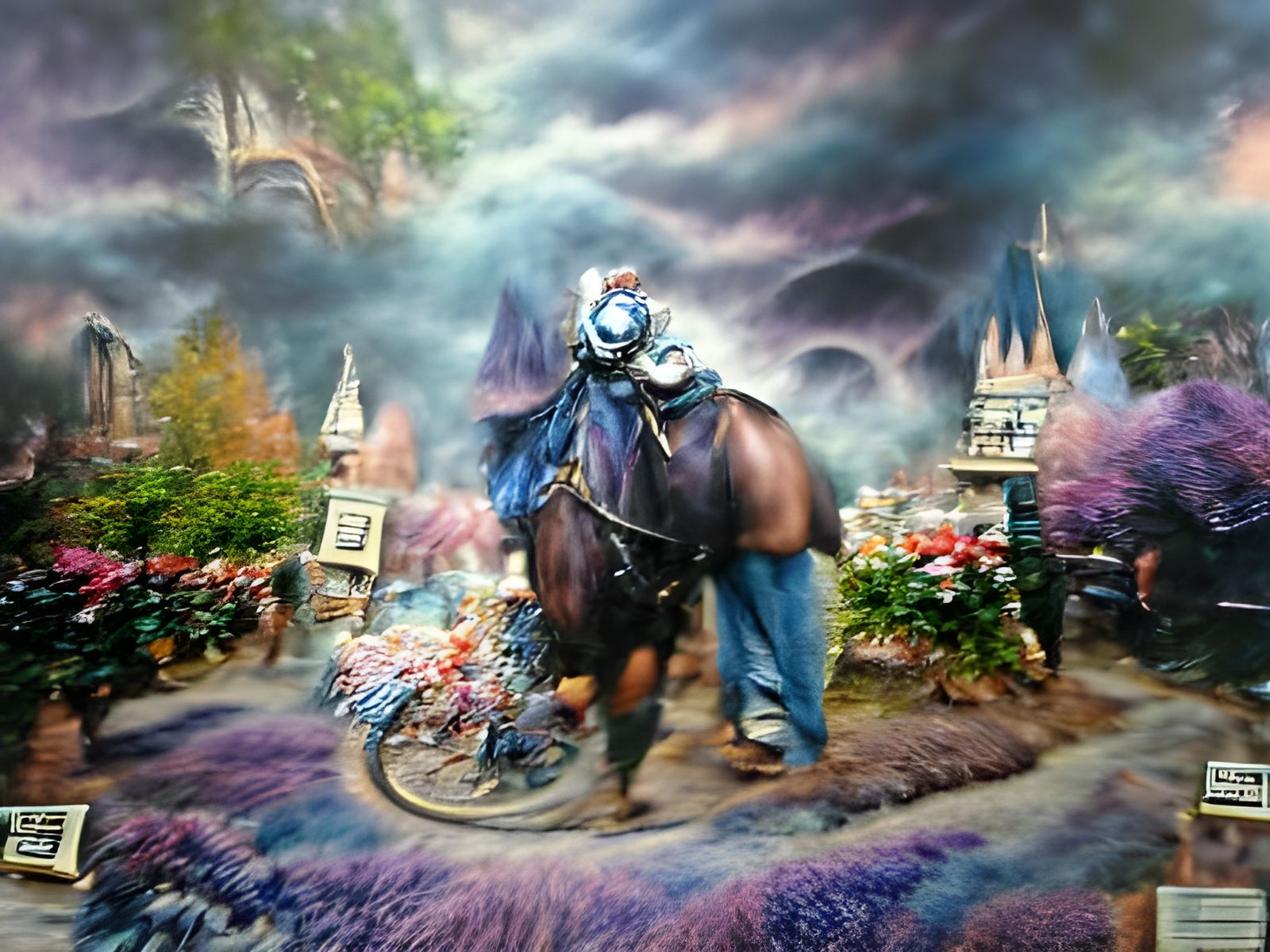 Ethereal Death Horseman of the Apocalypse